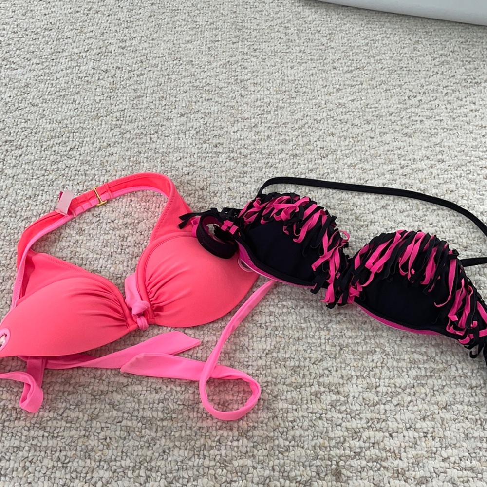 Bundle of 2 Women’s Small Bikini Tops